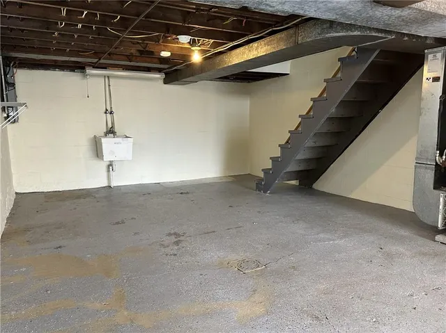 a view of water heater room