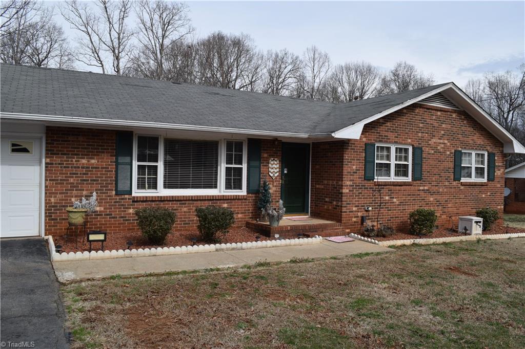249 Deadmon Road Mocksville, NC 27028 - Photo 1 of 16 Single story brick ranch with one car attached garage