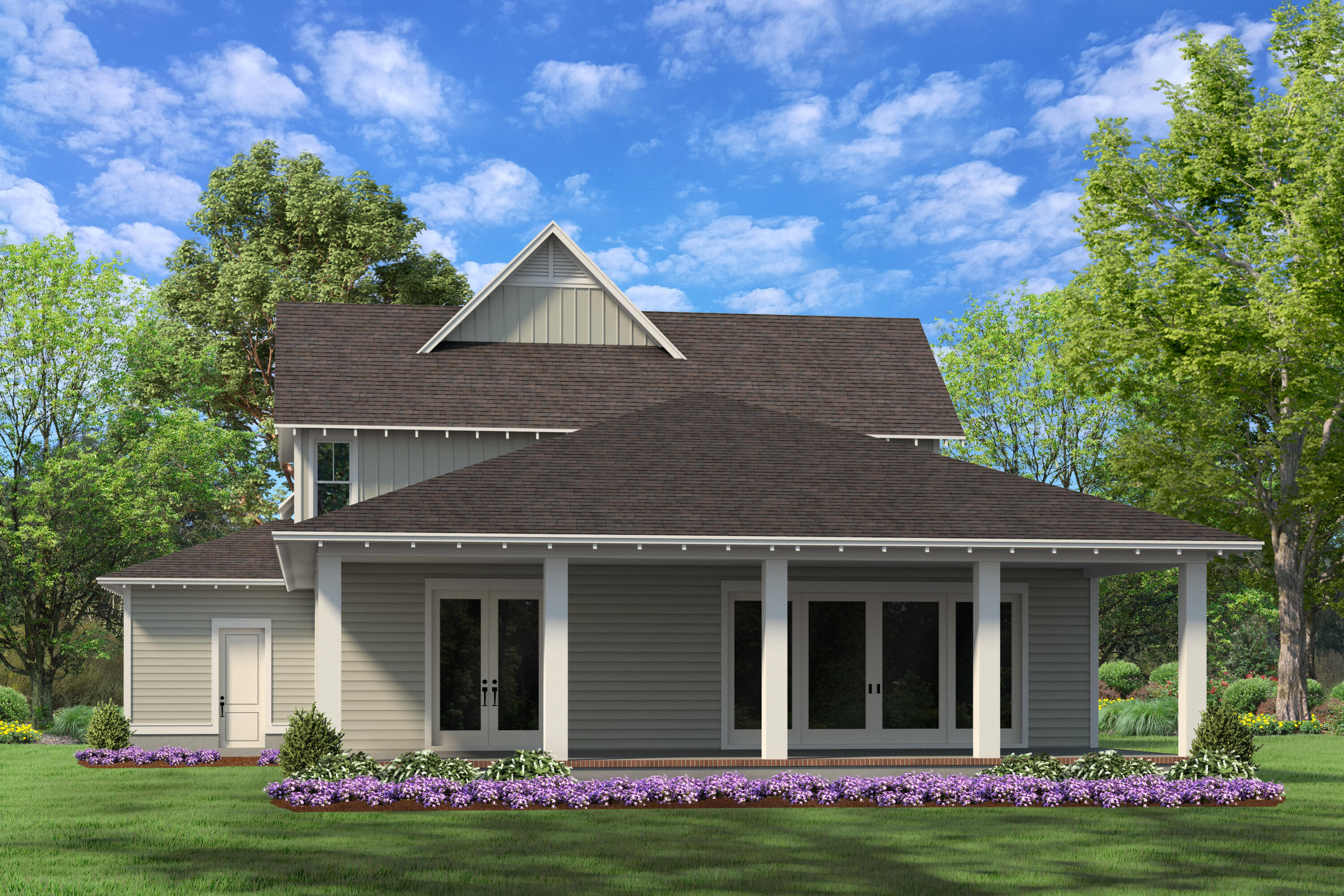 Tbd Tbd Green, Unit LOT 38 Inlet Beach, FL 32461 - Photo 2 of 4 a front view of a house with a yard