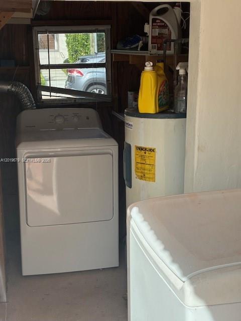 420 88th Street Surfside, FL 33154 - Photo 26 of 33 a utility room with dryer and washer