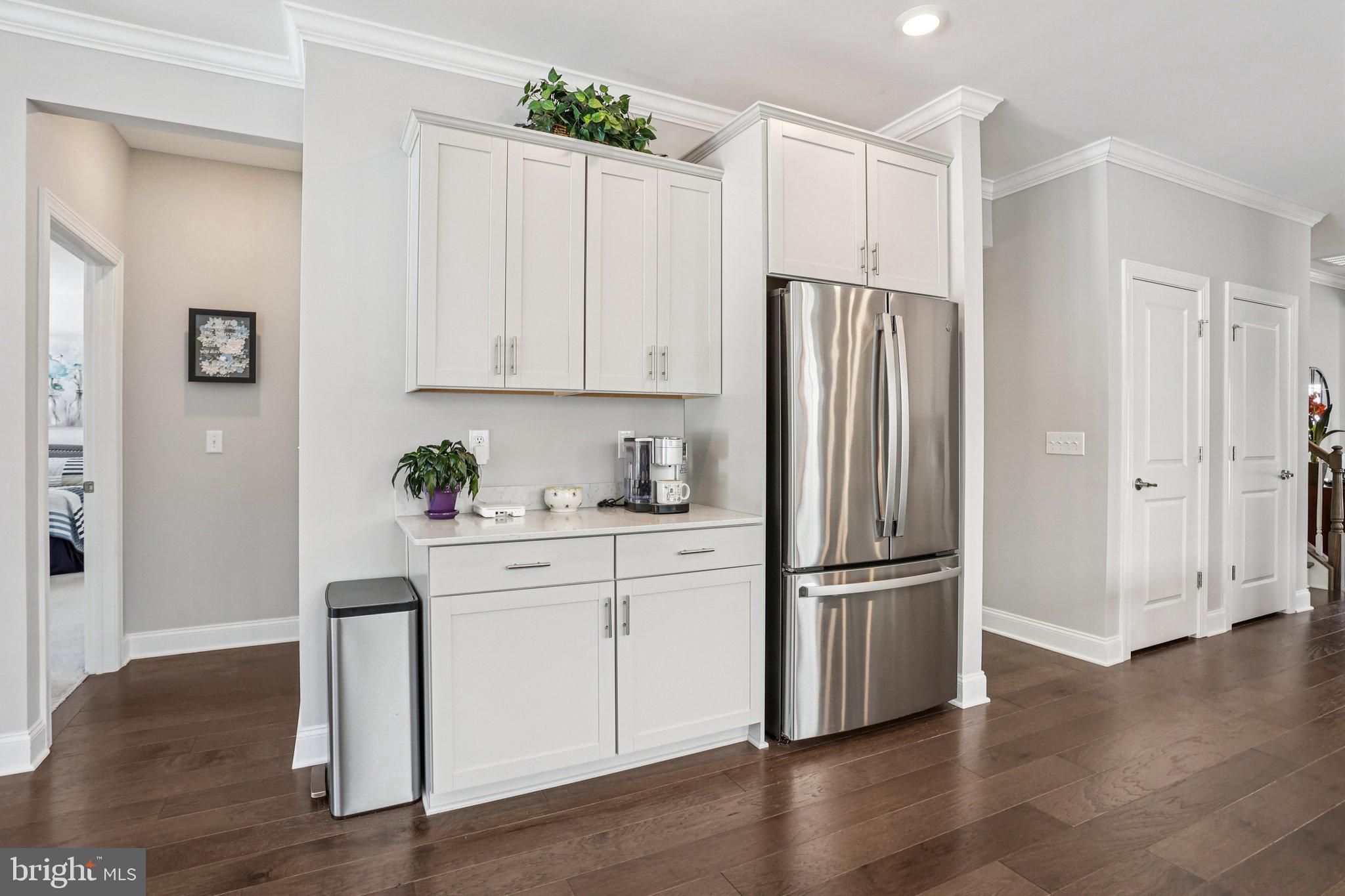 38 Tower Boulevard Mount Holly, NJ 08060 - Photo 17 of 42 a kitchen with stainless steel appliances granite countertop a refrigerator sink and white cabinets