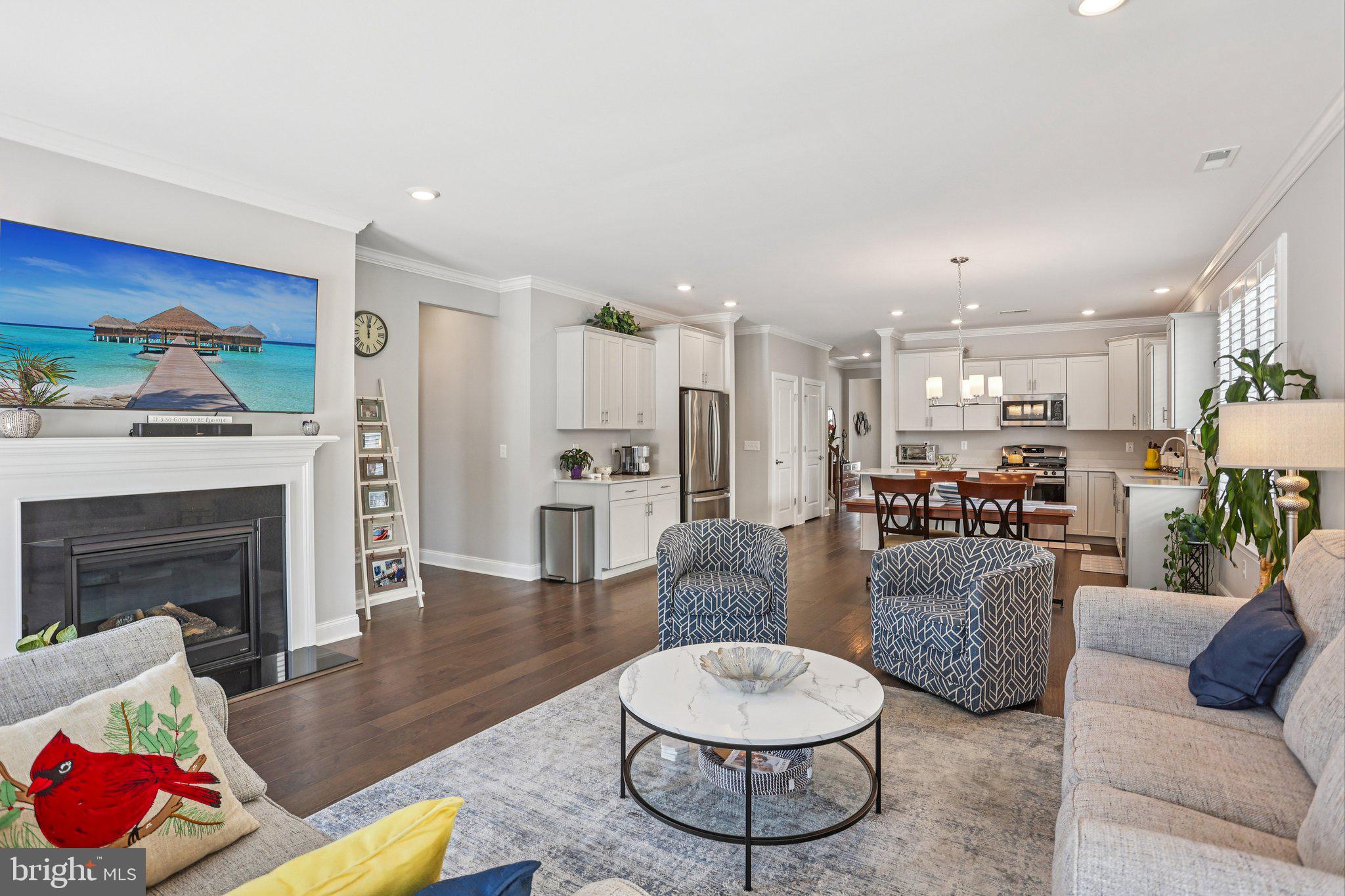 38 Tower Boulevard Mount Holly, NJ 08060 - Photo 10 of 42 a living room with furniture and a fireplace