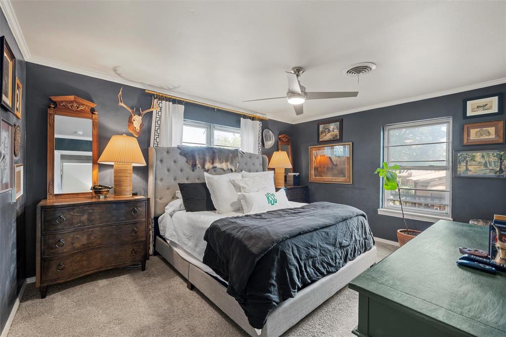 6224 Summit Ridge Drive Waco, TX 76710 - Photo 11 of 25 a bedroom with a bed window and a night stand