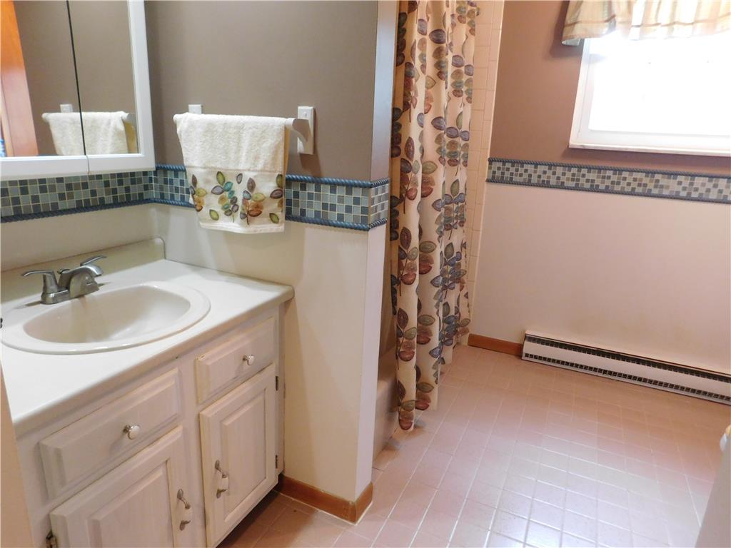 21 Will Barnesville, PA 18214 - Photo 18 of 23 A well-maintained bathroom with a classic vanity and tiled accents.