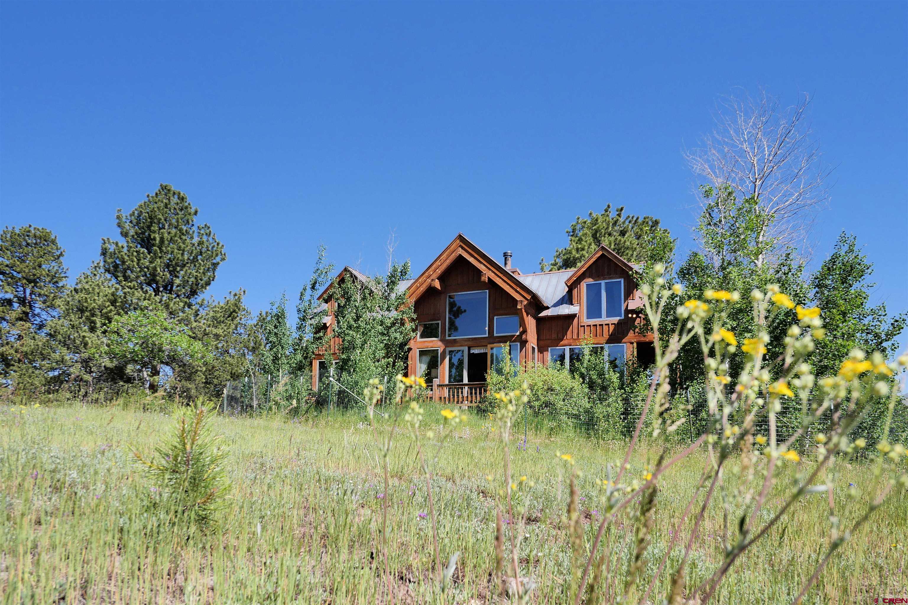 2425 62x Road Placerville, CO 81430 - Photo 3 of 30 a yellow house with trees in front of it