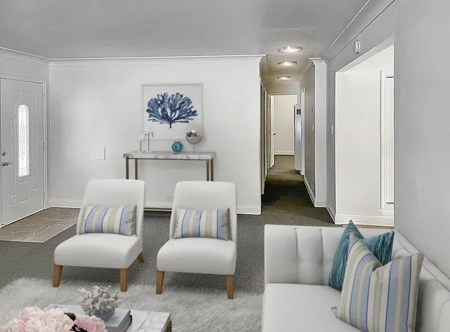 a bedroom with bed and a window