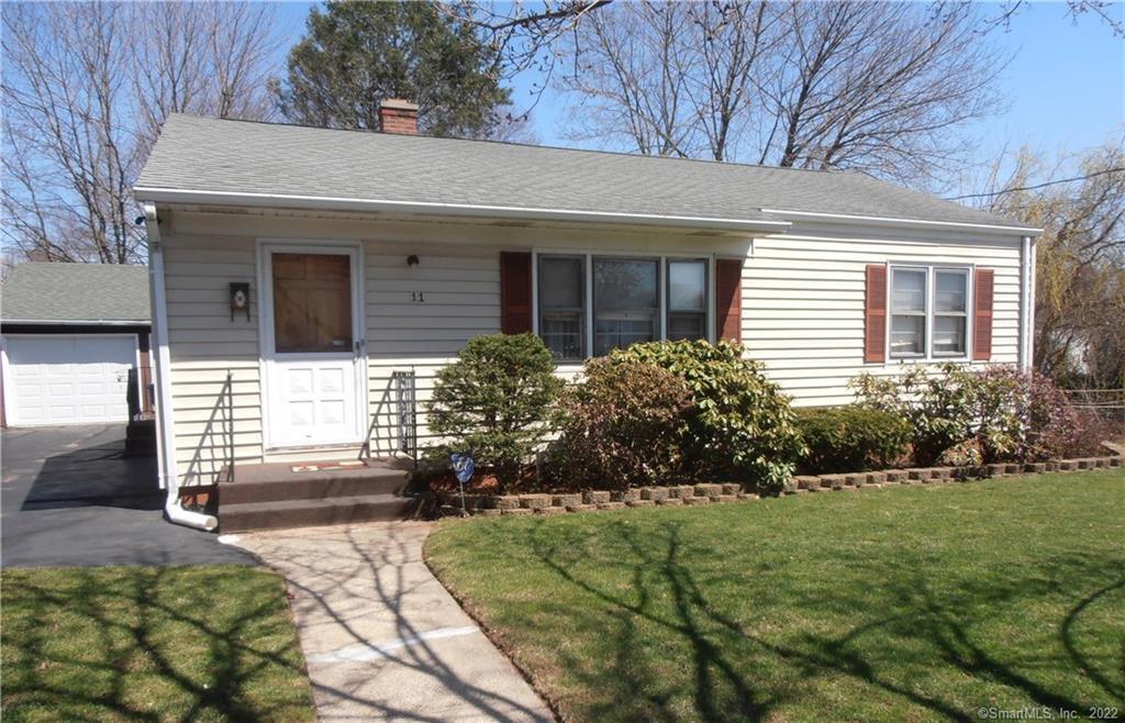 11 Belair Road Hamden, CT 06514 - Photo 1 of 1 a front view of a house with garden