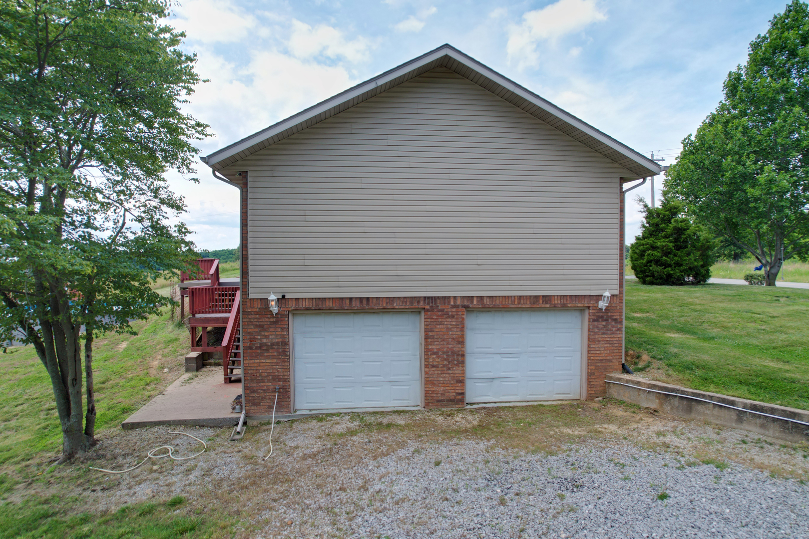 5488 Tick Ridge Road Grand Chain, IL 62941 - Photo 7 of 55 front view of a house with a yard