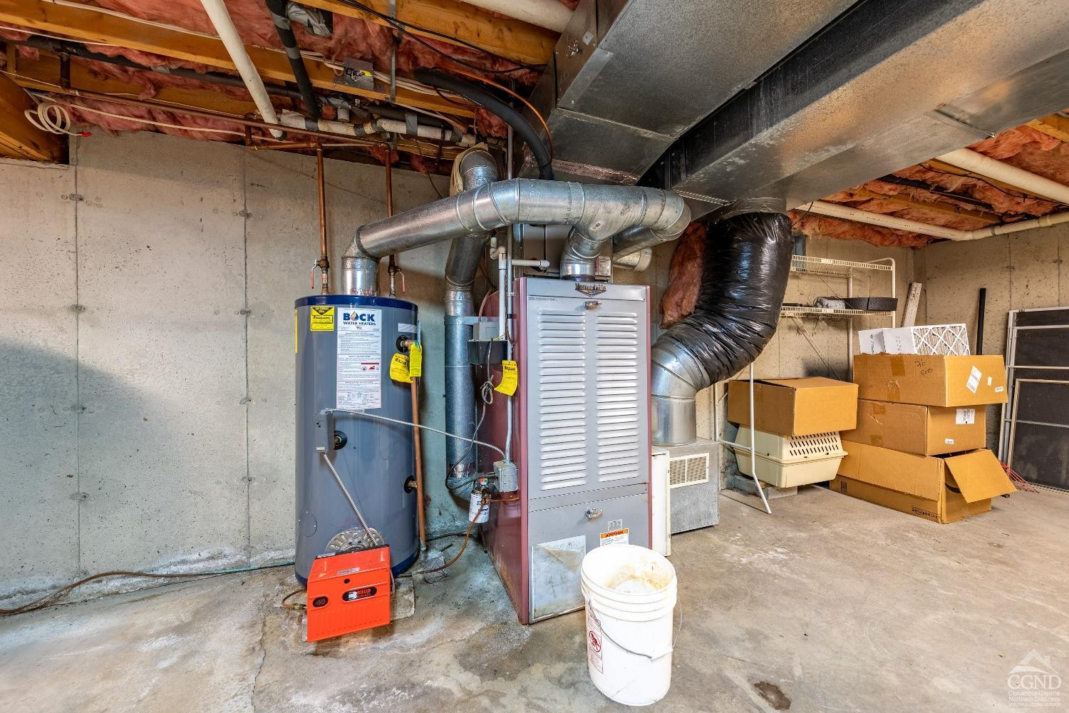 76 Rossman Circle Hudson, NY 12534 - Photo 35 of 36 a view of a storage room with shelves