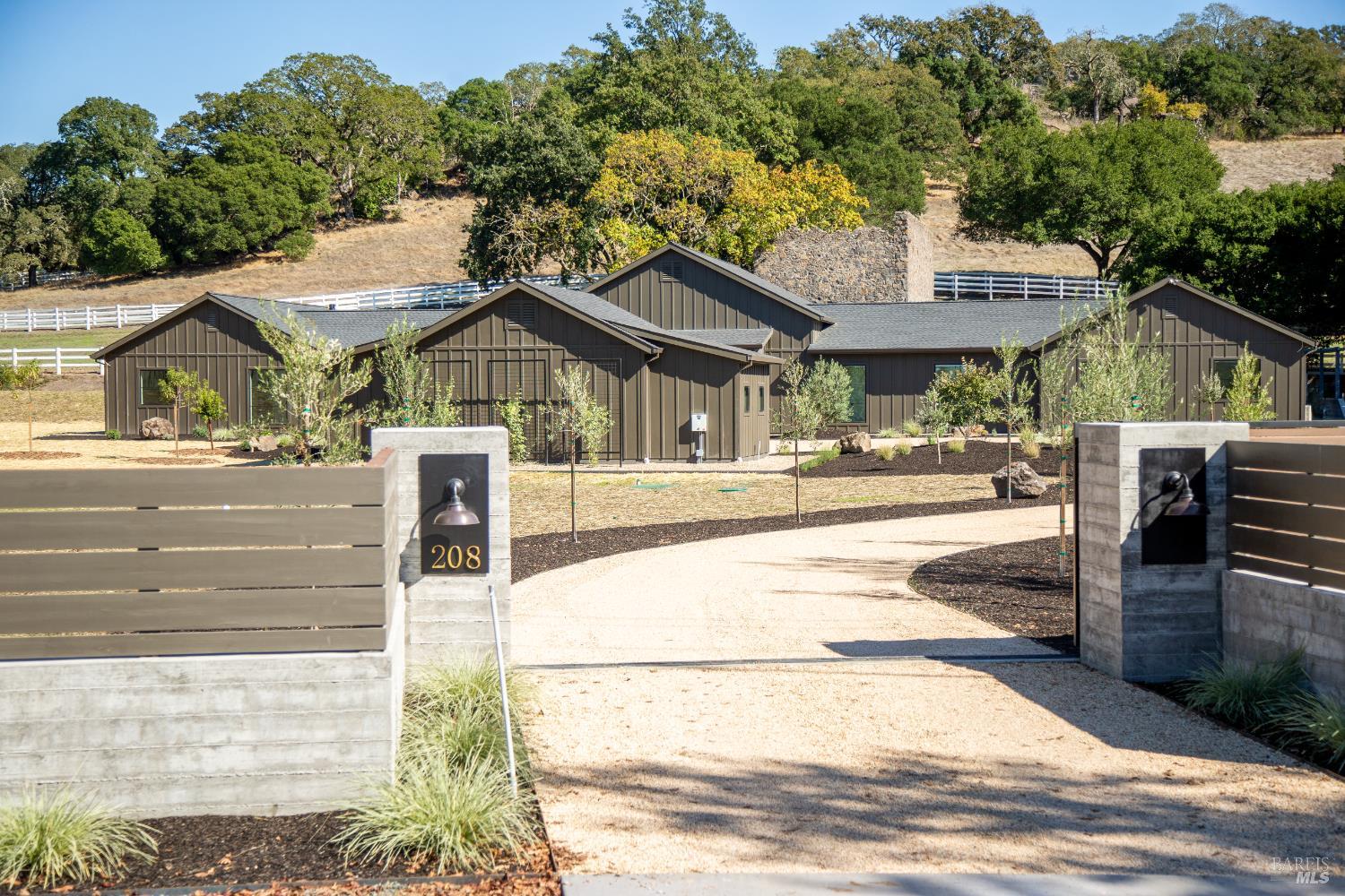 a front view of a house with a porch