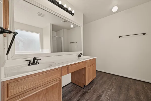 a view of bathroom with shower
