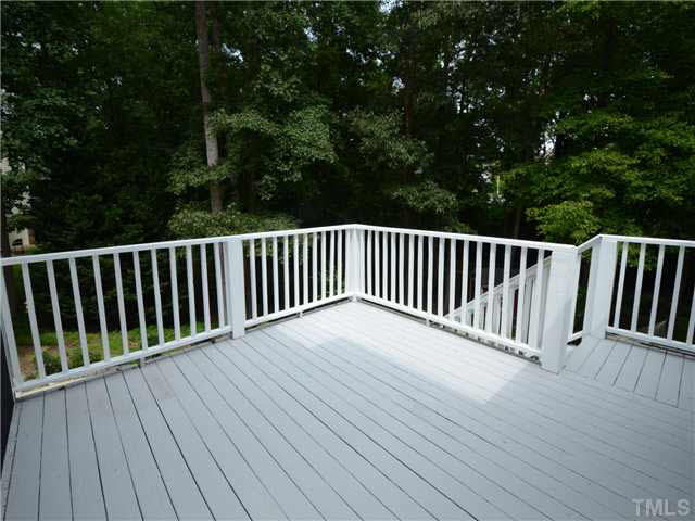 1328 Princess Anne Road Cary, NC 27513 - Photo 10 of 20 a view of deck with wooden floor and fence