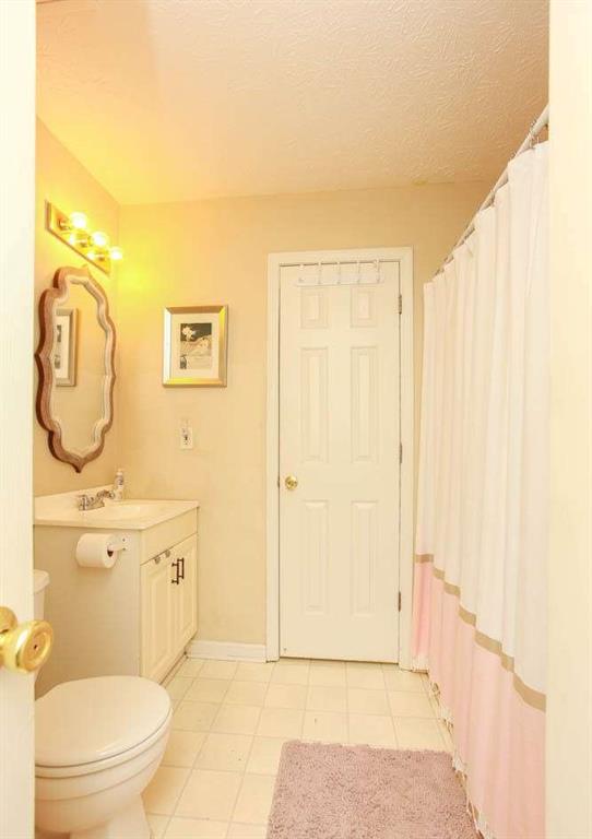 177 Rustin Drive Dallas, GA 30157 - Photo 16 of 26 a bathroom with a toilet a sink and a shower