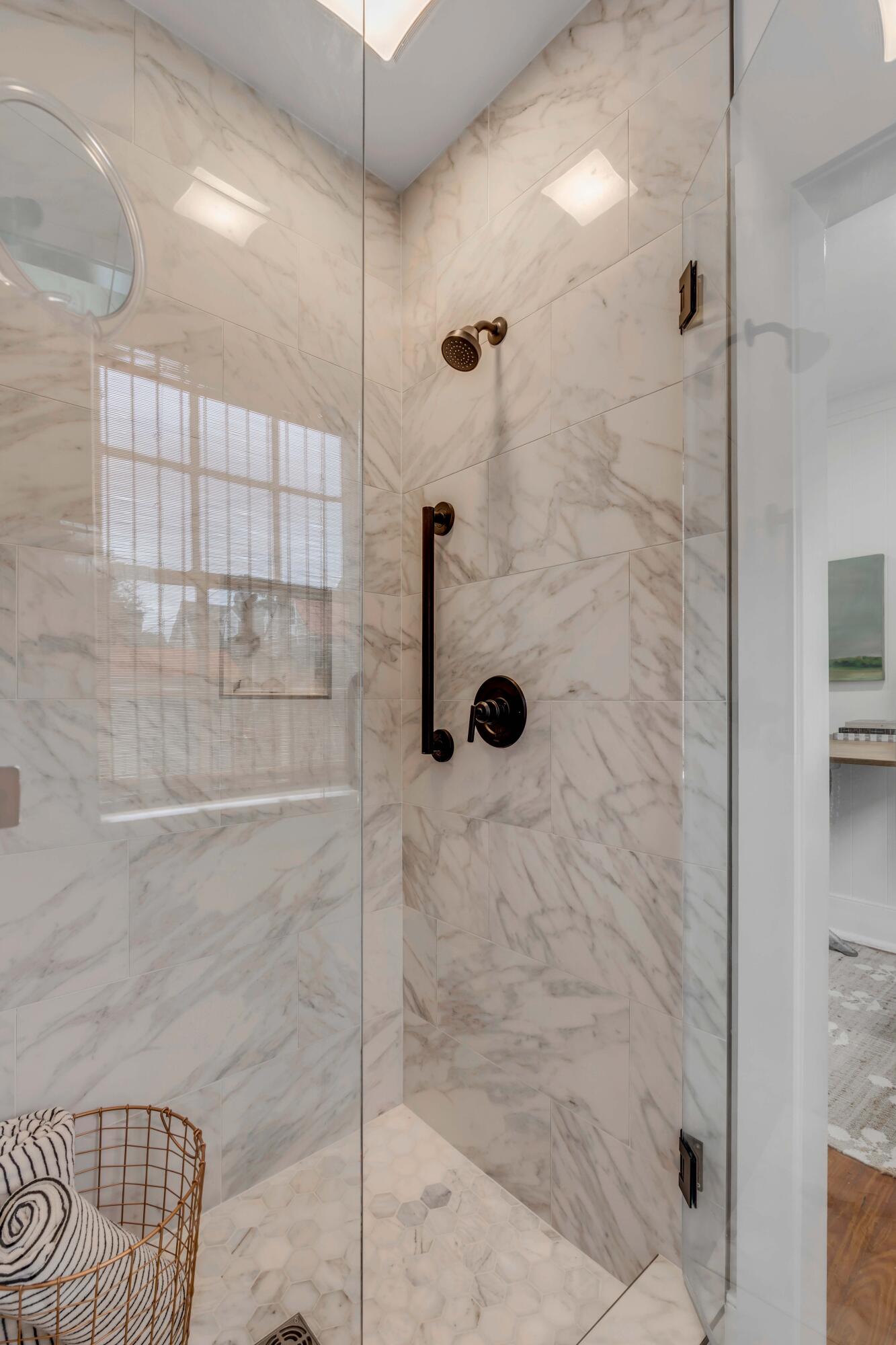 9 Franklin Street, Unit E Charleston, SC 29401 - Photo 14 of 21 Large Tiled Shower