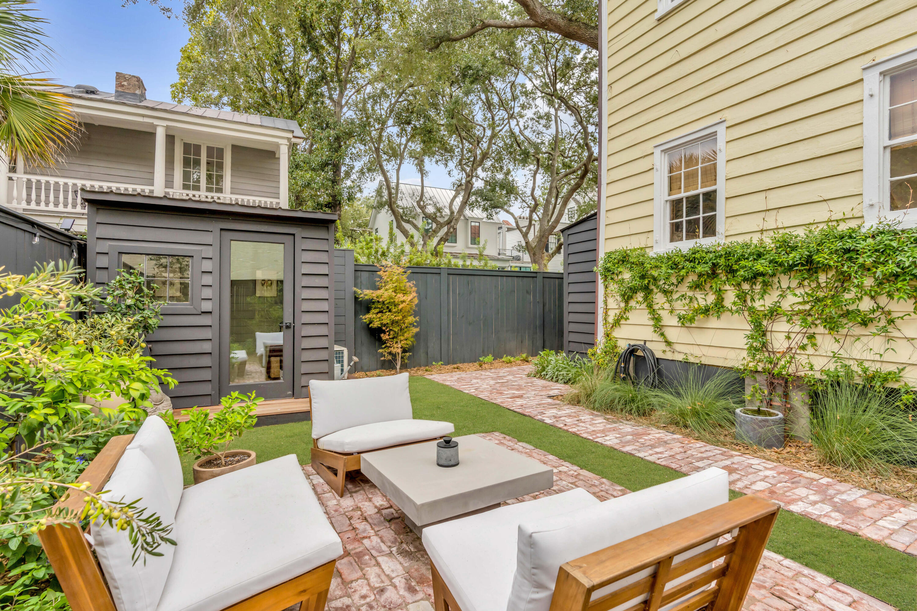 9 Franklin Street, Unit E Charleston, SC 29401 - Photo 18 of 21 Private Backyard