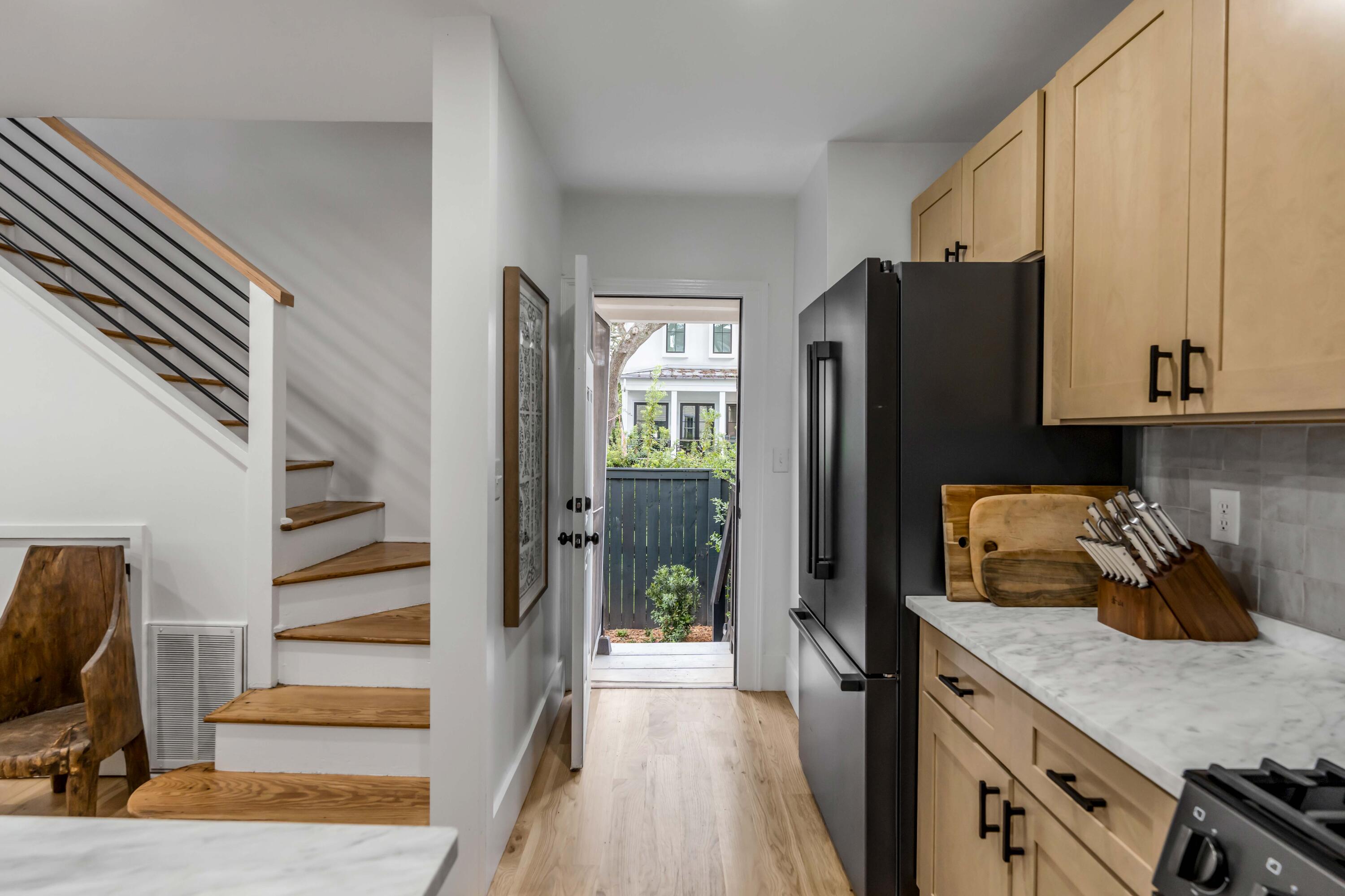 9 Franklin Street, Unit E Charleston, SC 29401 - Photo 9 of 21 Side Door to Backyard