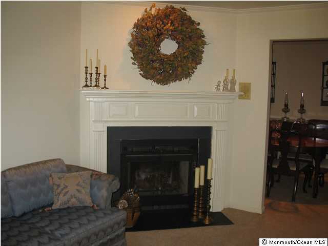 65 East River Road, Unit 6 Rumson, NJ 07760 - Photo 2 of 3 a living room with furniture and a fireplace