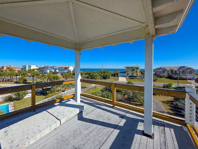 a city view with tall buildings