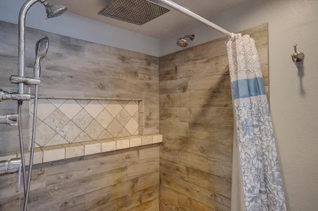 a very nice looking room with a large window