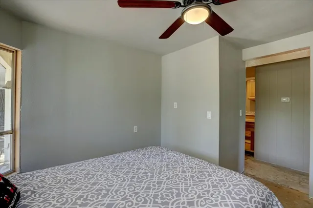 a view of a cafe with sitting area