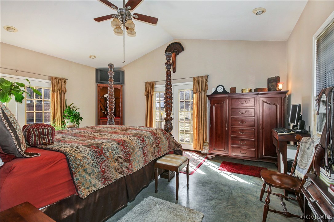 701 Clement Town Road Powhatan, VA 23139 - Photo 17 of 38 Master Bedroom Vaulted Ceilings, Walk In Closet an
