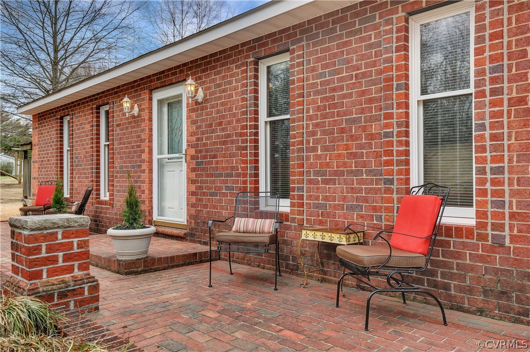 701 Clement Town Road Powhatan, VA 23139 - Photo 24 of 38 Beautiful Brickwork On Front Porch