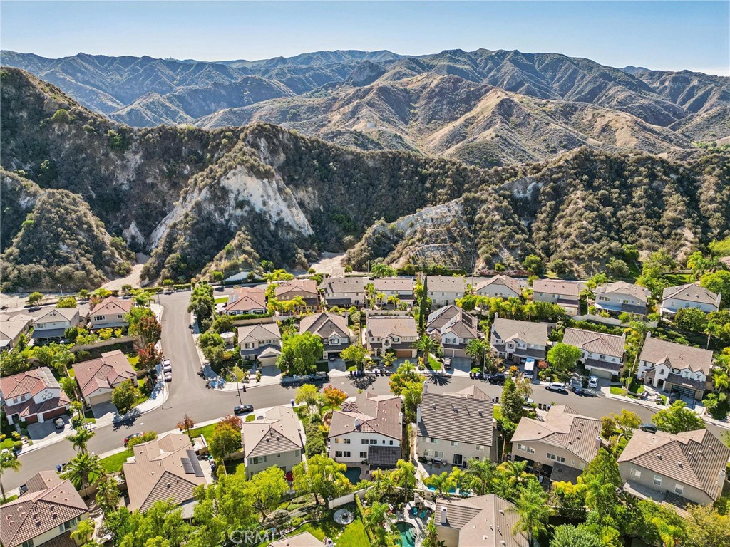 26511 Brooks Circle Stevenson Ranch, CA 91381 - Photo 52 of 65 a view of a city with mountains in the background