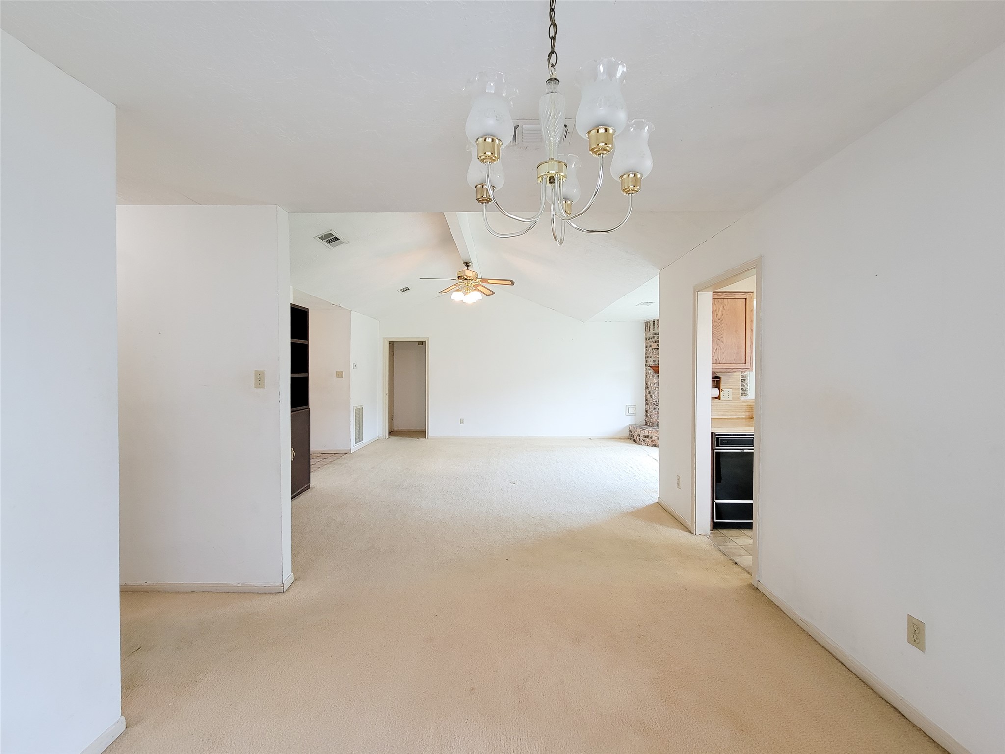 23211 Timberbrook Drive Spring, TX 77373 - Photo 13 of 34 a view of a chandelier in big room and chandelier