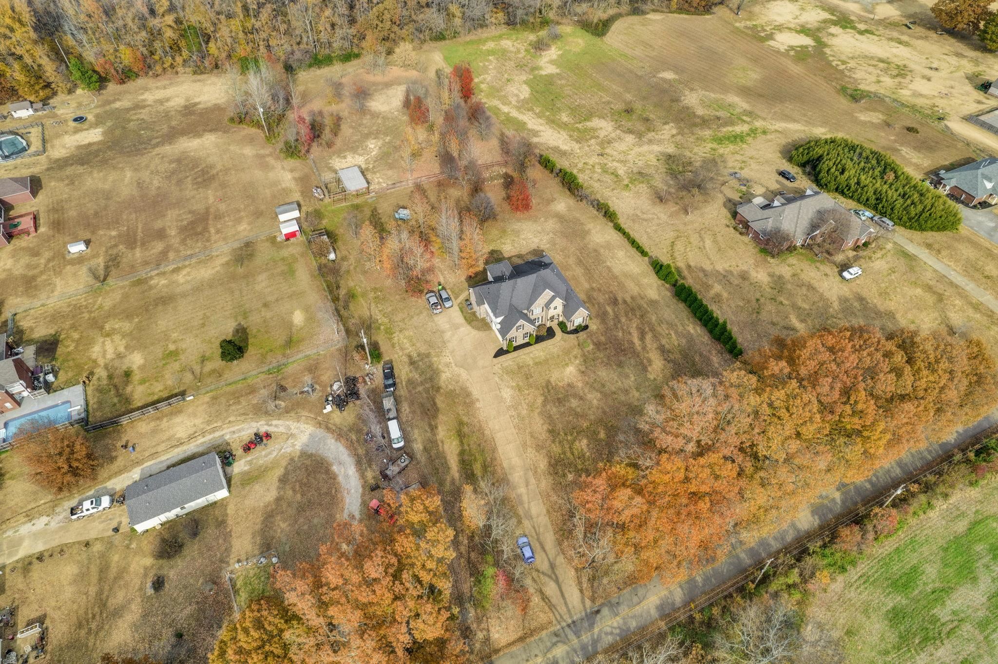 3270 Rast Road Millington, TN 38053 - Photo 25 of 40 Aerial view of property and surrounding area featuring rural landscape