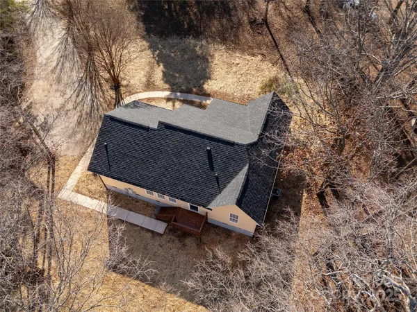 a view of road with large building