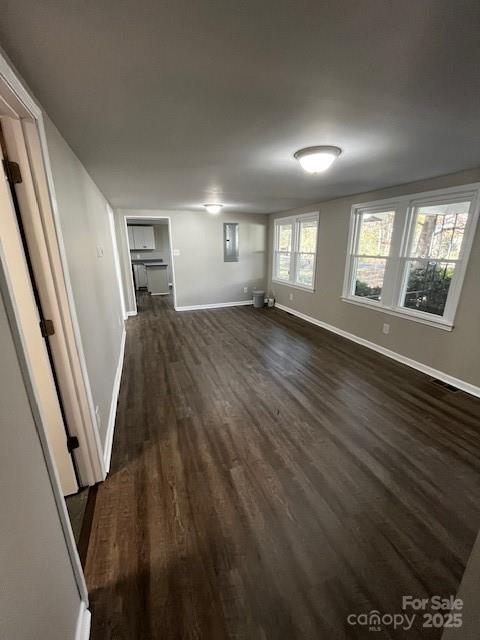 109 Lineview Drive Matthews, NC 28104 - Photo 2 of 16 a view of an empty room with wooden floor and a window
