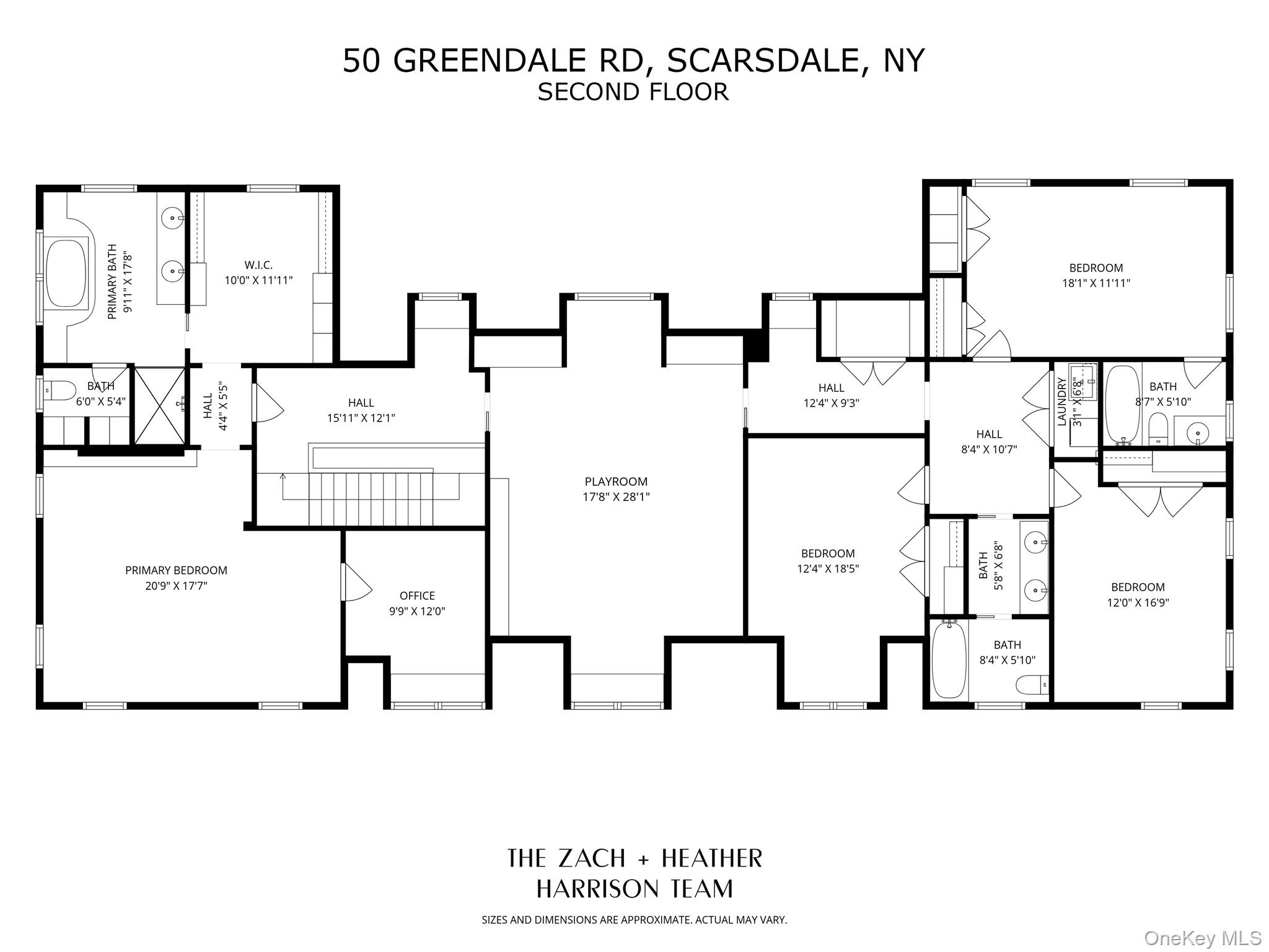 50 Greendale Road Scarsdale, NY 10583 - Photo 34 of 34 a black and white photo of a living room