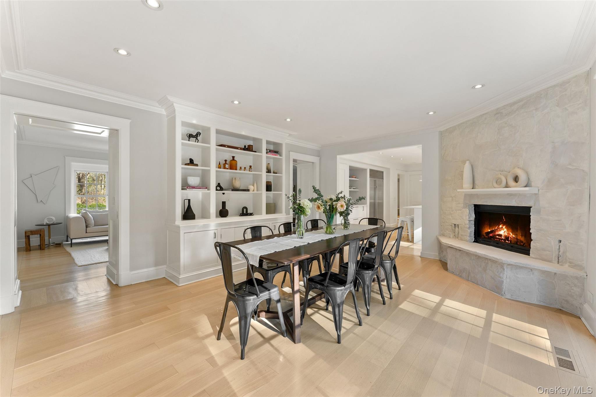 50 Greendale Road Scarsdale, NY 10583 - Photo 8 of 34 a view of a dining room with furniture and wooden floor