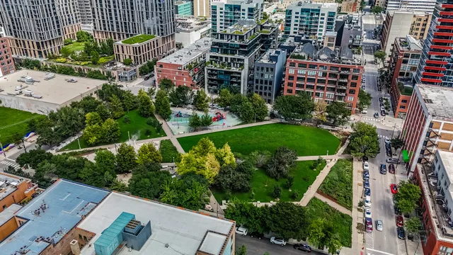 a view of multiple houses