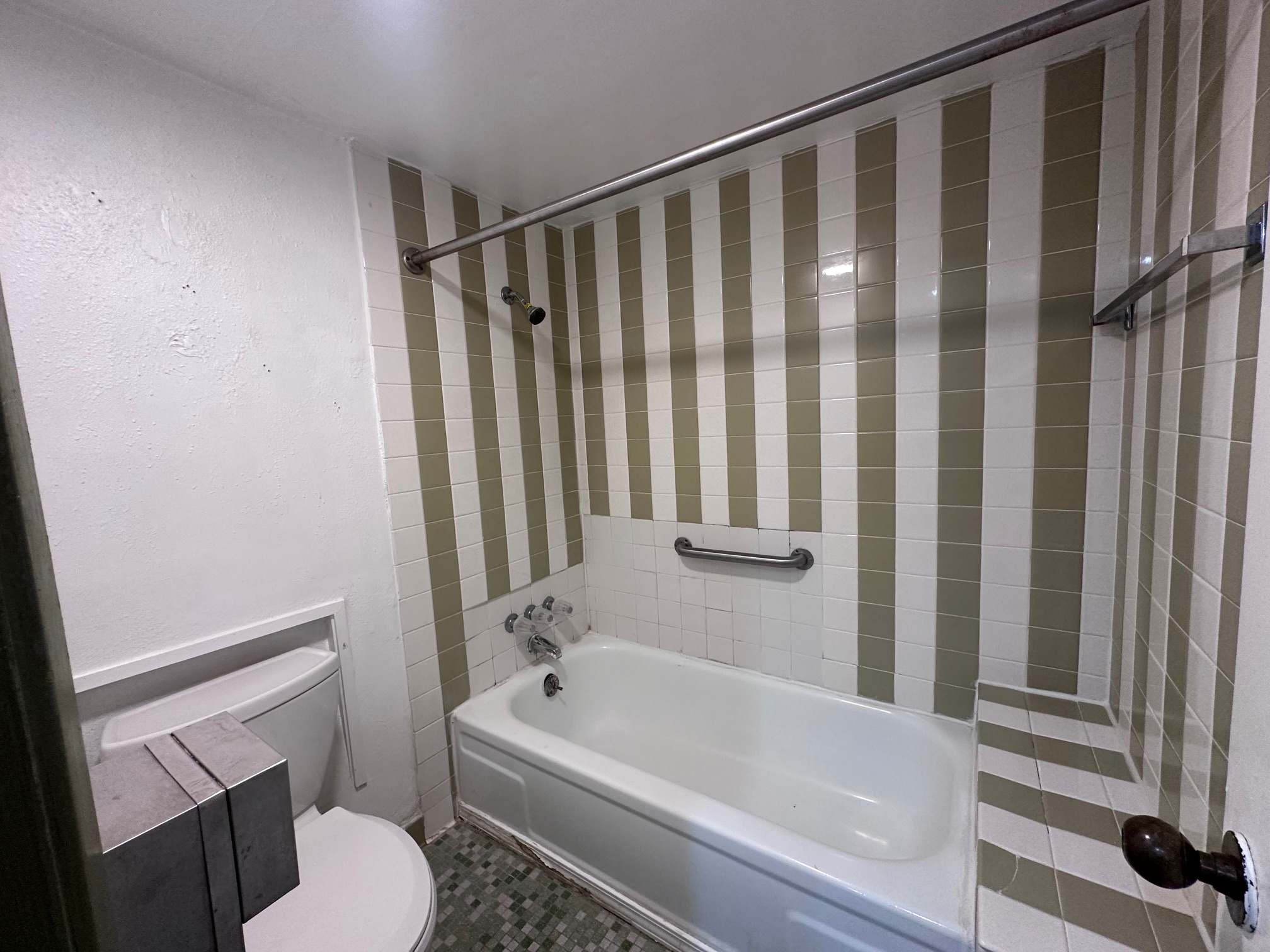 126 Conference Drive, Unit 209 Bastrop, TX 78602 - Photo 8 of 8 a bathroom with a toilet and a bathtub