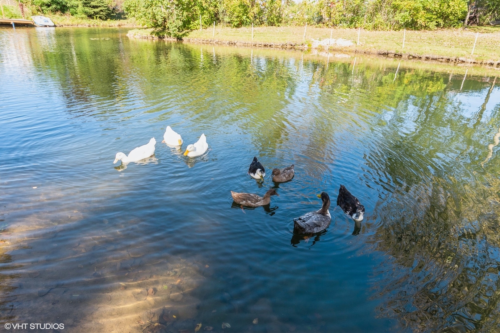 124 Tully Road Wilmington, IL 60481 - Photo 27 of 31 a backyard of a house with table and chairs