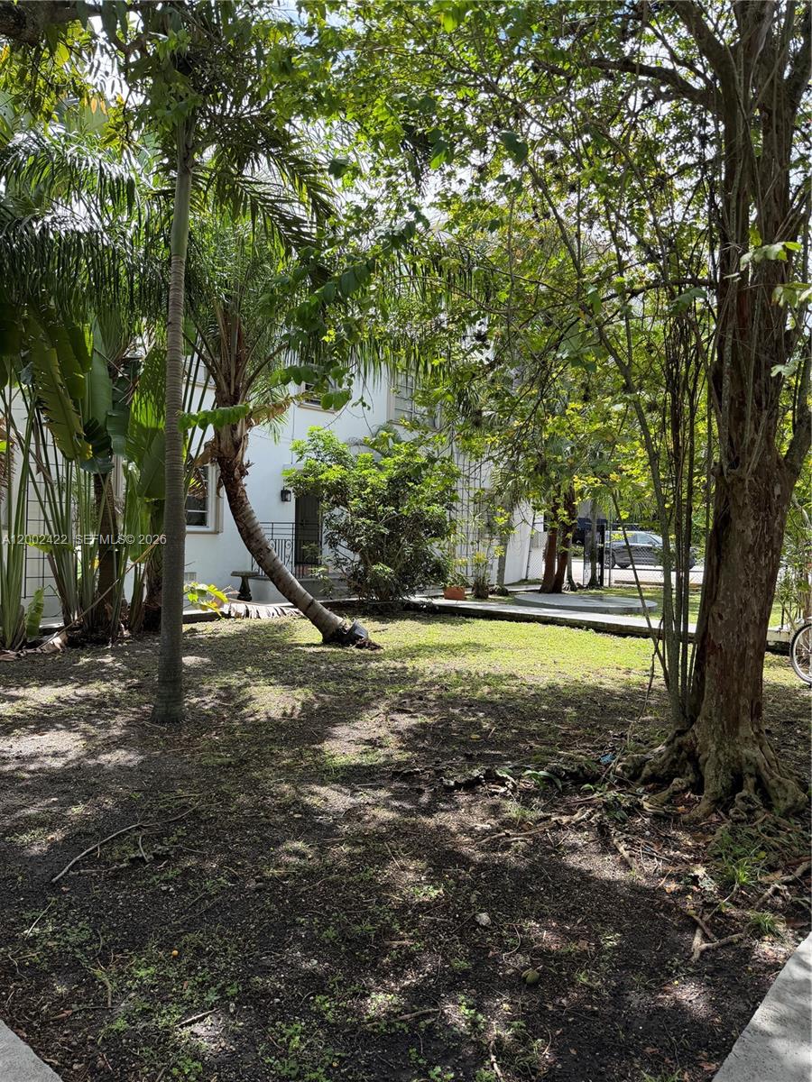 1421 Southwest 37th Avenue, Unit 3 Miami, FL 33145 - Photo 15 of 17 a view of a swimming pool with a yard