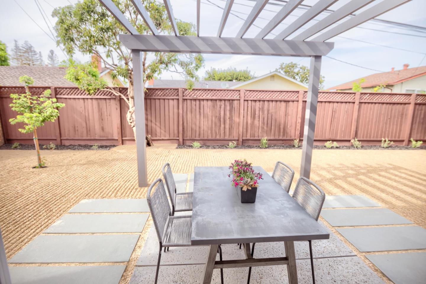 1003 Rosa Avenue Sunnyvale, CA 94086 - Photo 55 of 60 a view of a chairs and table in the patio