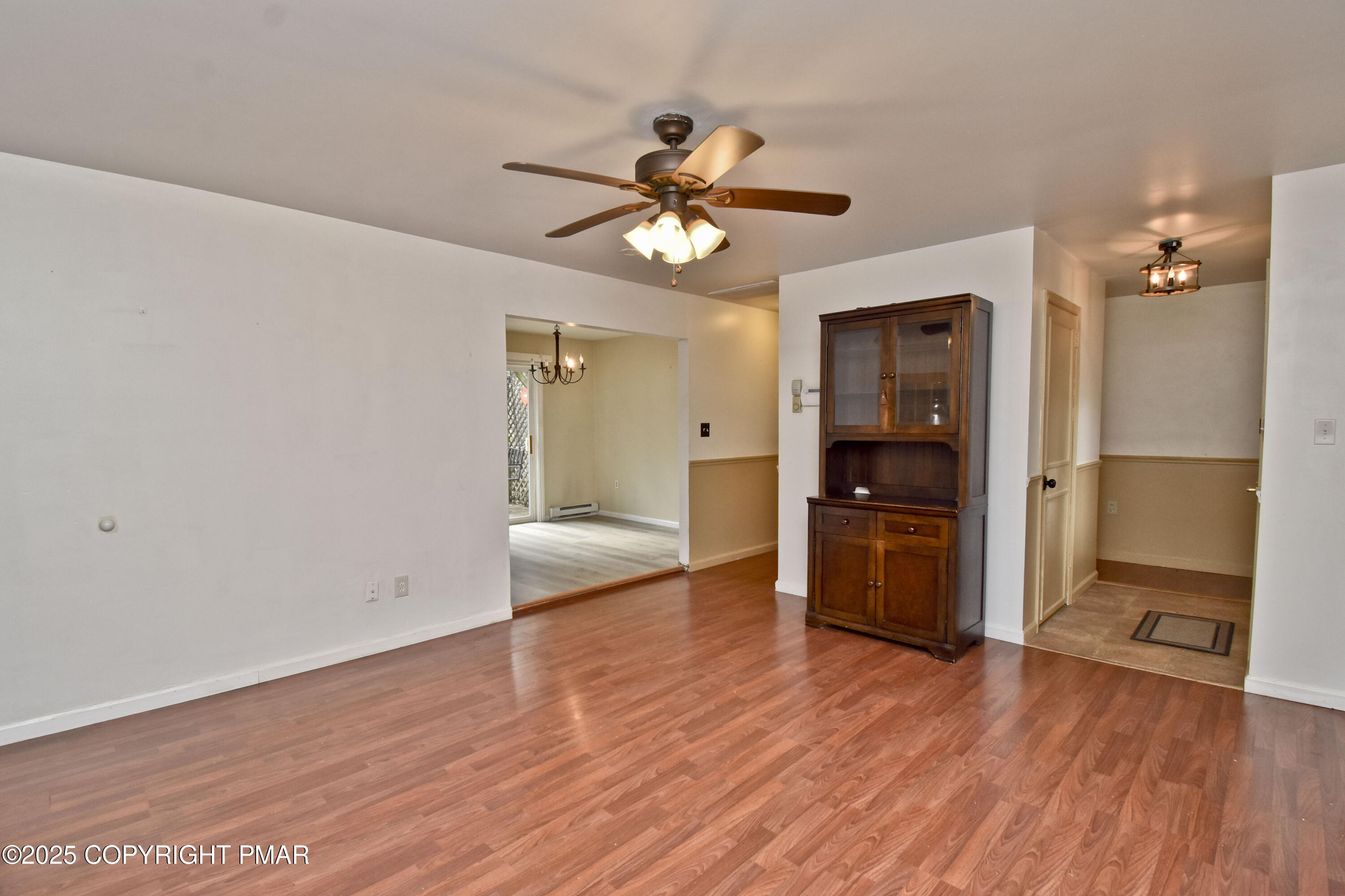 3282 Bluebird Drive Bushkill, PA 18324 - Photo 5 of 36 a view of a kitchen with a sink and a refrigerator