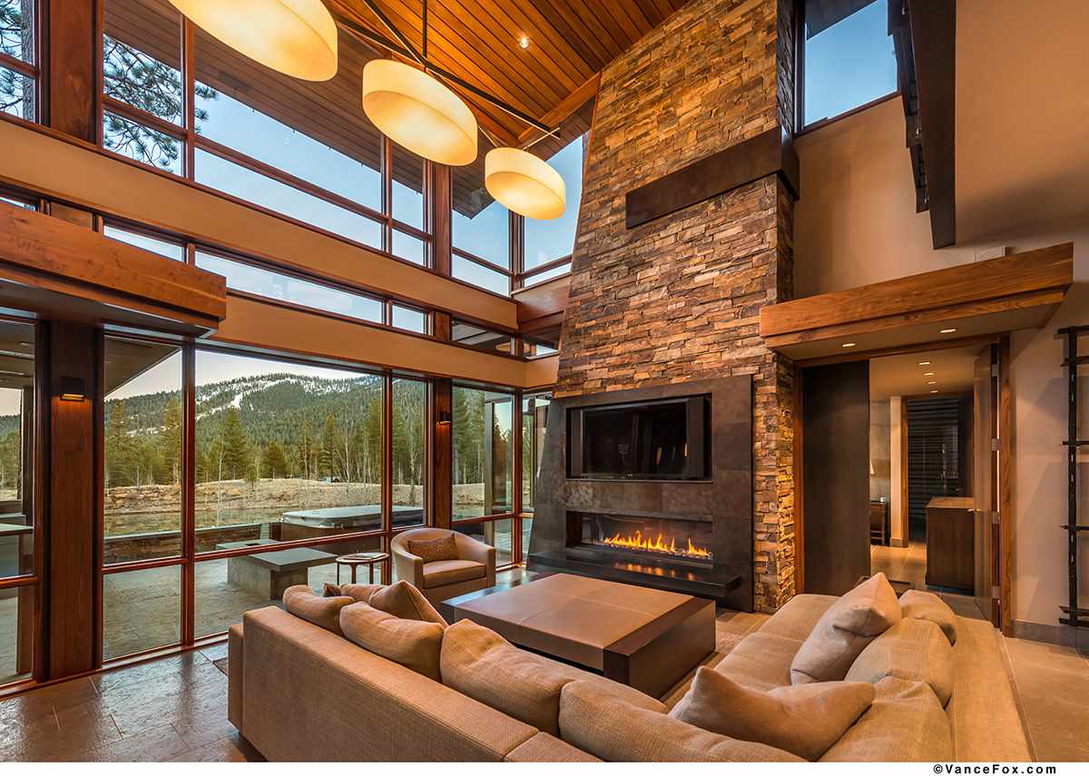 10507 Kaweah Circle Truckee, CA 96161 - Photo 6 of 10 a outdoor living space with furniture and a fireplace