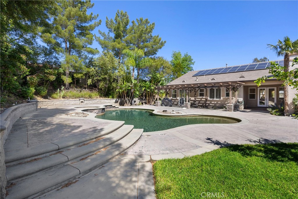 5810 Etiwanda Avenue Rancho Cucamonga, CA 91739 - Photo 40 of 68 a view of yard with swimming pool and green space