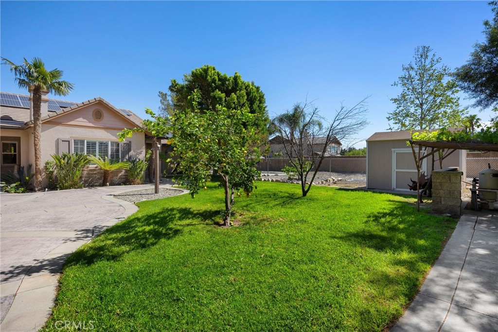 5810 Etiwanda Avenue Rancho Cucamonga, CA 91739 - Photo 55 of 68 a view of yard in front of house with a yard