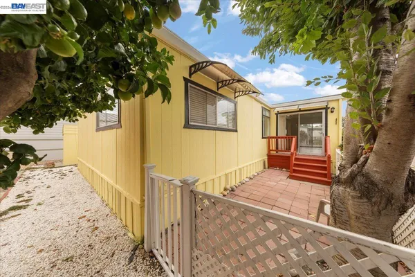a view of a house with a tree