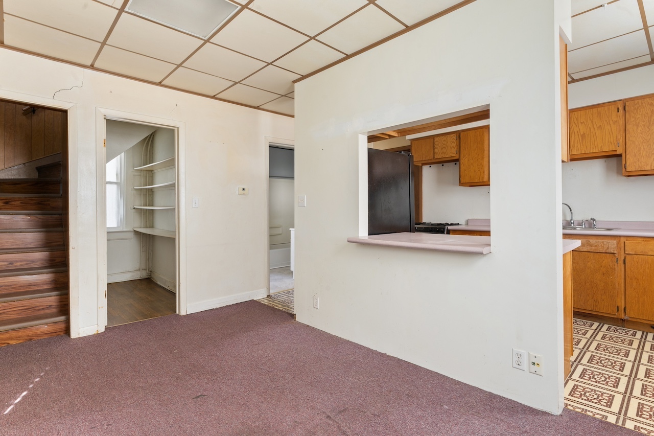 3701 216th Street Matteson, IL 60443 - Photo 15 of 26 a view of a hallway to rooms and wooden floor
