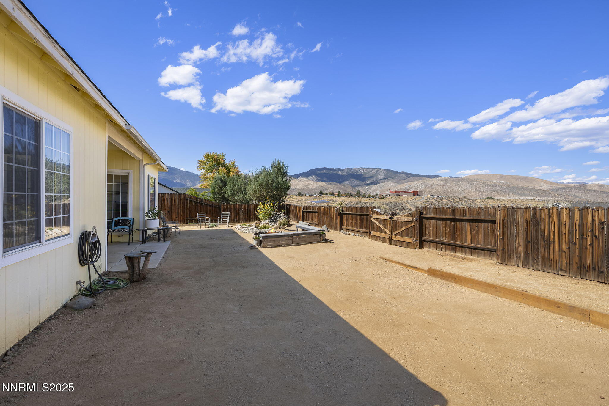 1030 Haystack Drive Carson City, NV 89705 - Photo 23 of 24 a view of a terrace with a flat screen tv