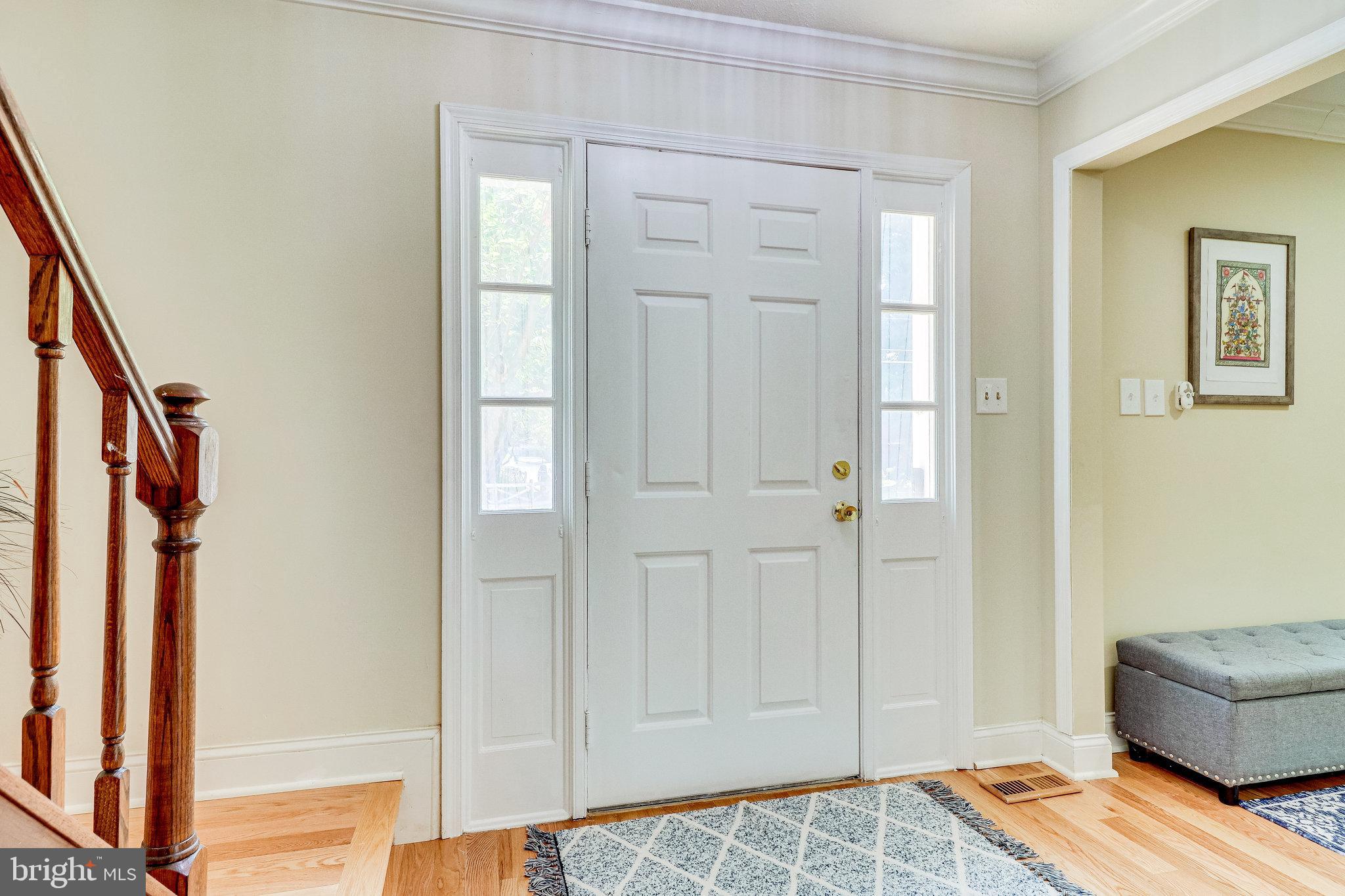 2832 Edgelea Road Vienna, VA 22181 - Photo 5 of 68 Entry Foyer with Hardwood Flooring