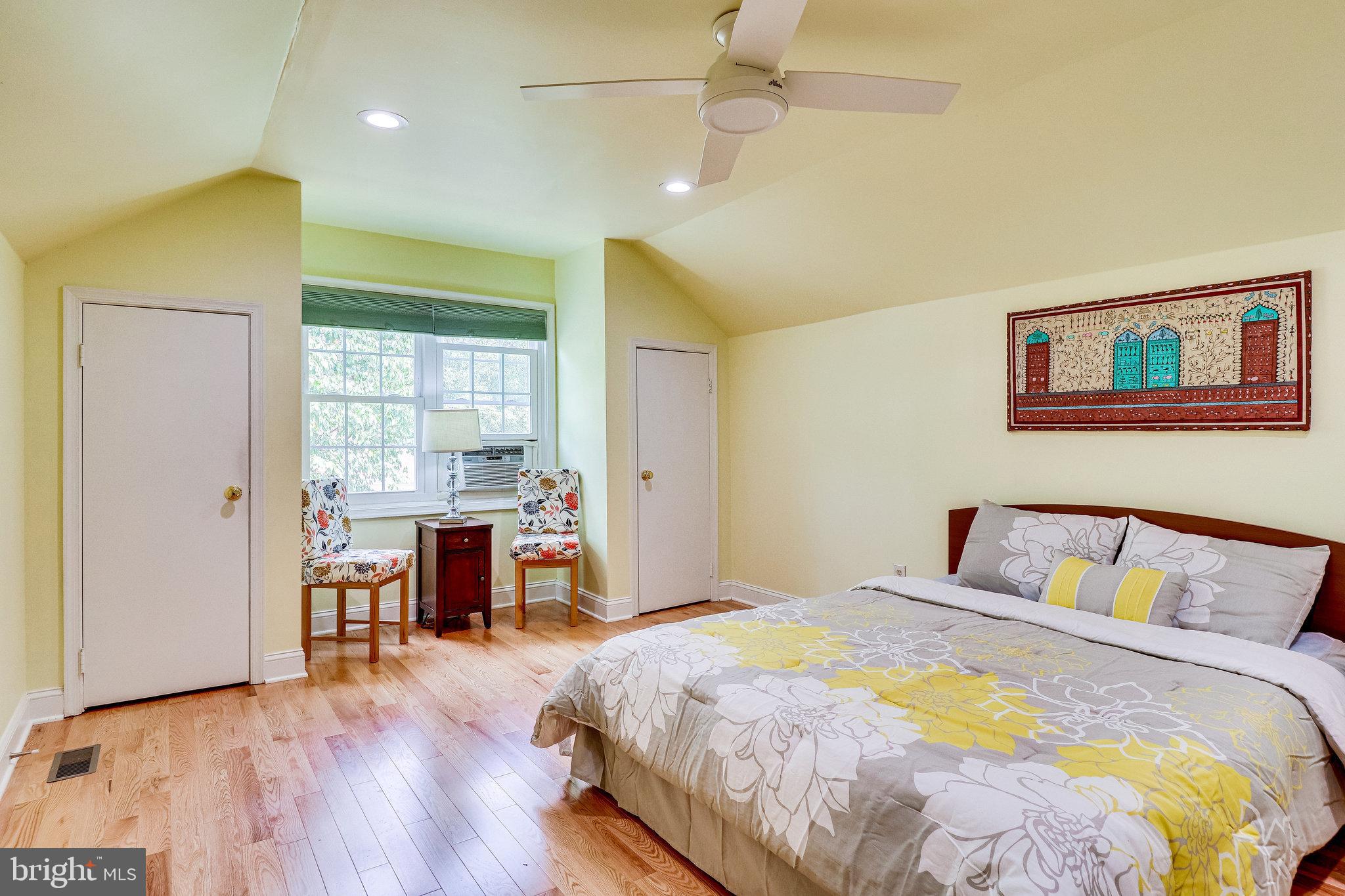 2832 Edgelea Road Vienna, VA 22181 - Photo 44 of 68 Bedroom 1 Upper Level with Hardwood Floors