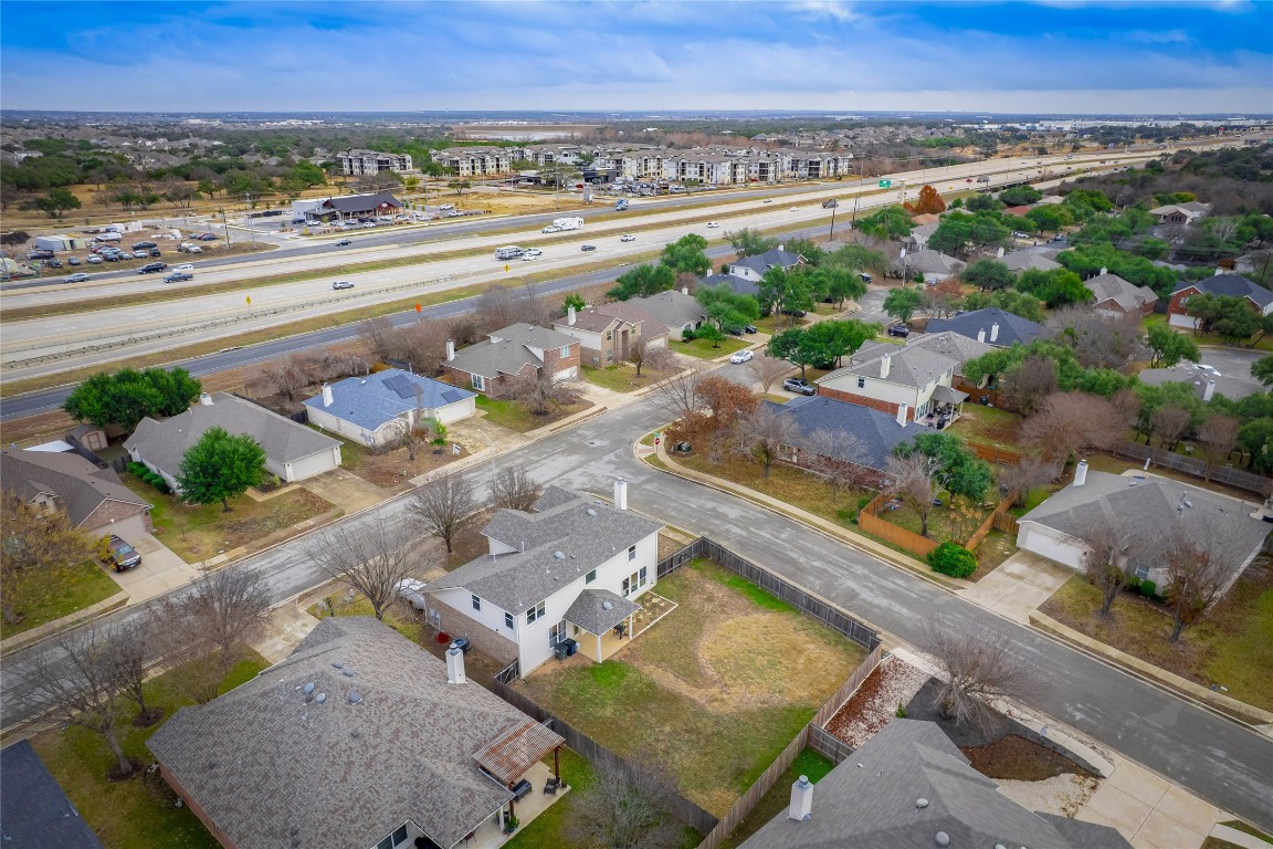 1819 Rutherford Drive Leander, TX 78641 - Photo 35 of 36 an aerial view of a city