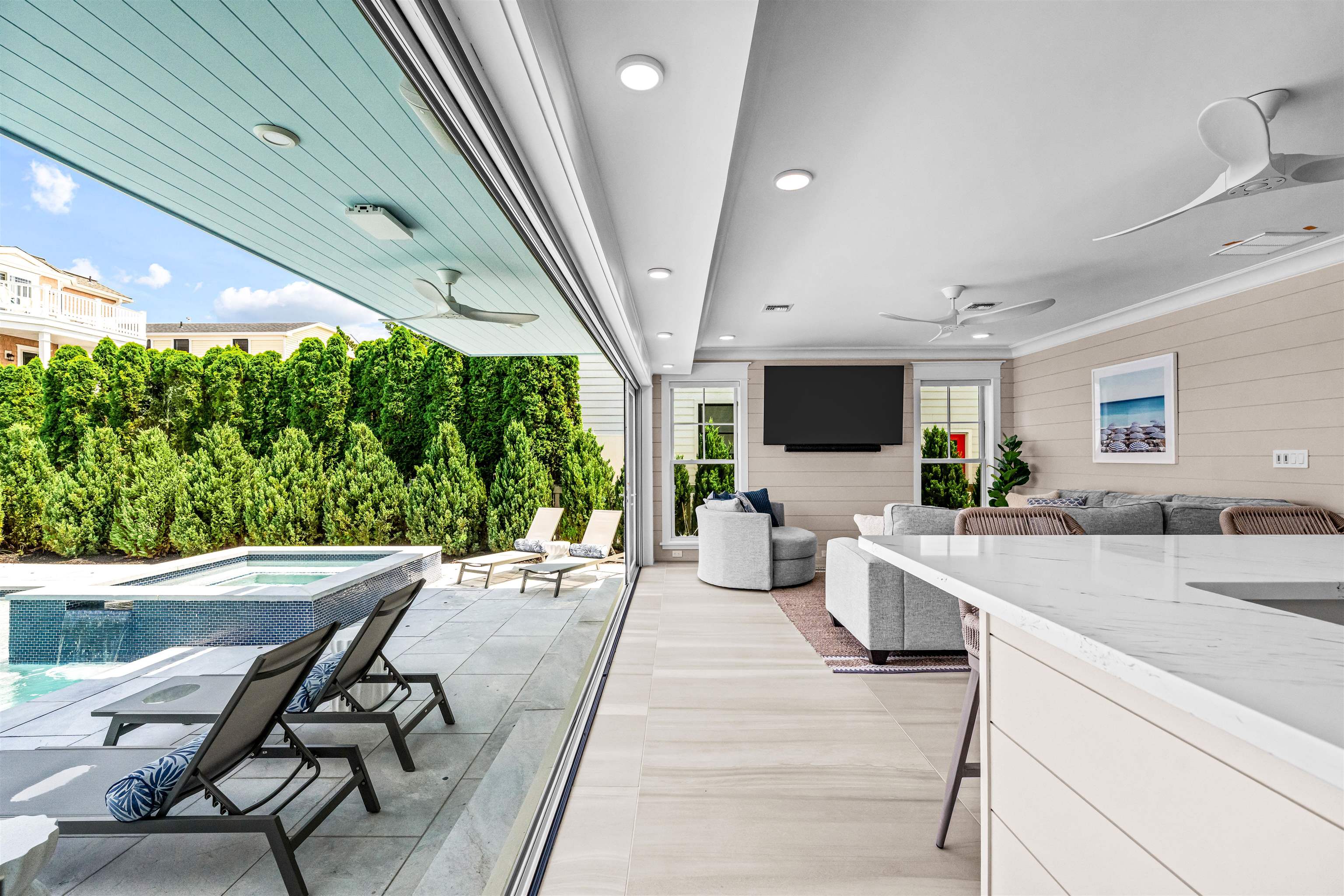 151 37th Street Avalon, NJ 08202 - Photo 15 of 50 a view of a dining room with furniture window and wooden floor