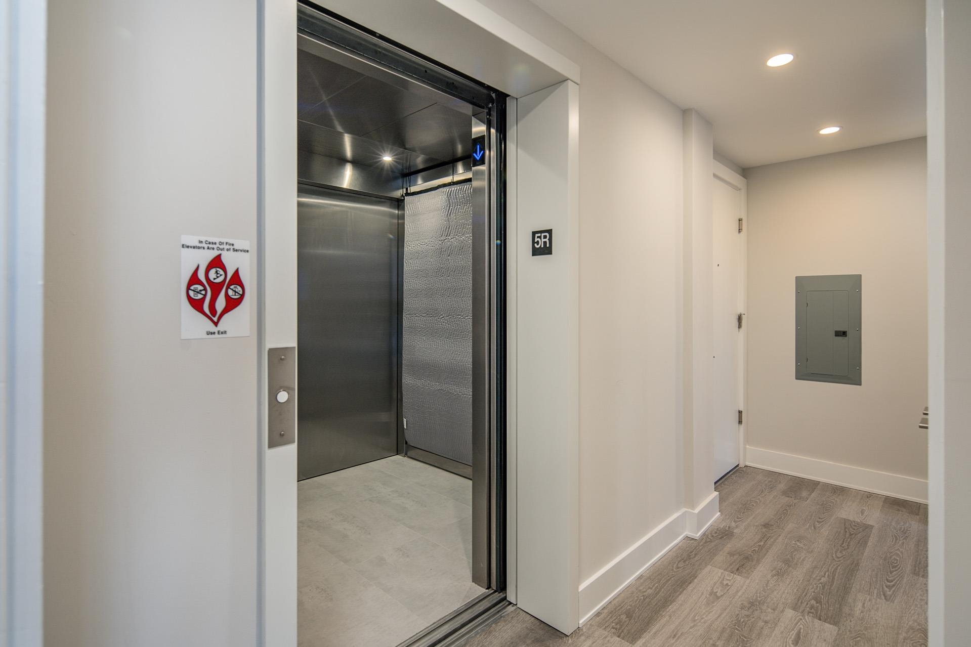 527 Monroe Street, Unit 3R Hoboken, NJ 07030 - Photo 2 of 22 a view of elevator